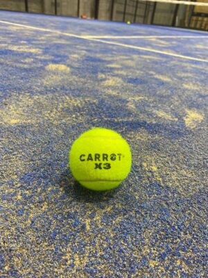 Caja 24 tubos x3 pelotas padel Carrot - Imagen 2