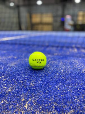 Caja 24 tubos x3 pelotas padel Carrot - Imagen 3